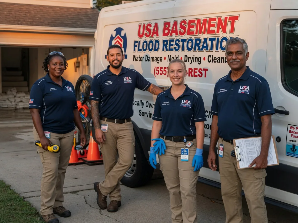 Basement Flood Cleanup company in Choudrant, LA